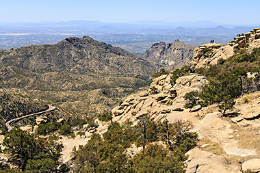 View from Windy Point on Mt. Lemmon
