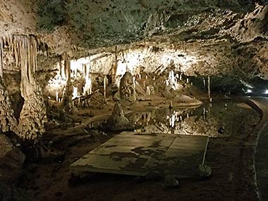 Czech Republic Punkva Cave cavernous room