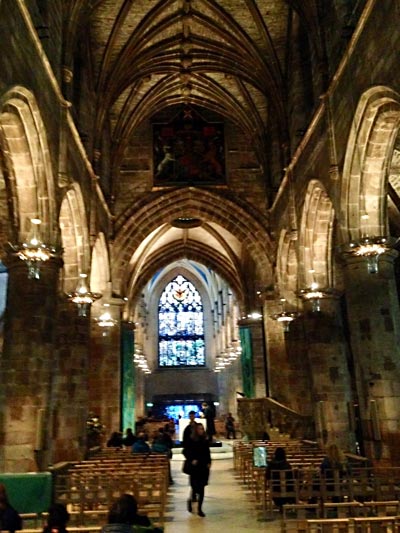 St. Giles Cathedral interior