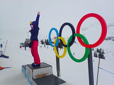 Whistler Olympic rings