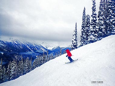 Whistler family-certified route