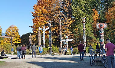 Stanley Park totems