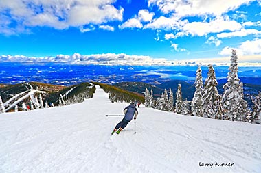 Schweitzer skiers