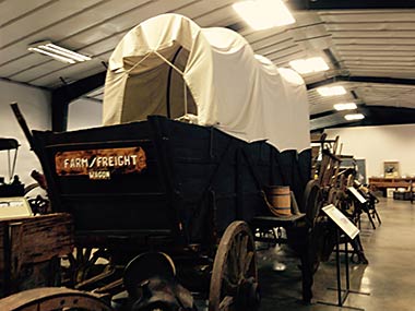 Angels Camp Museum conestoga wagon
