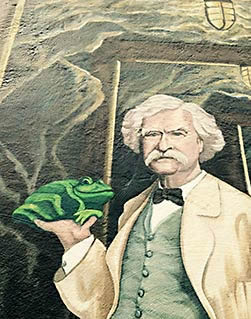 Mark Twain mural