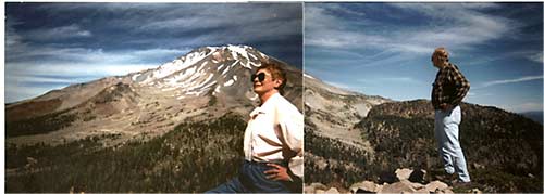 Authors on Gray Butte hike