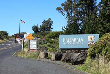 Haleakala sign