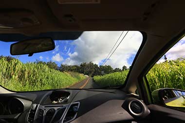 Hawaii Maui Upcountry drive