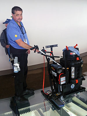 Space Needle glass floor cleaner