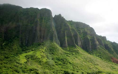 Hawaii Oahu Koolau Range