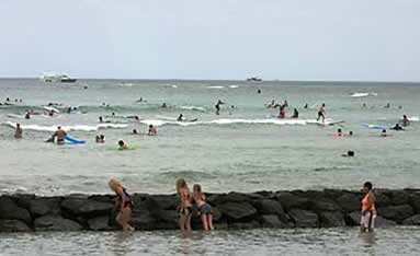 Oahu Waikiki Kuhio Beach Park