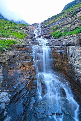 Glacier National Park waterfalls