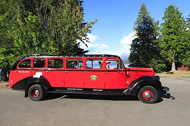 Glacier National Park Red Bus