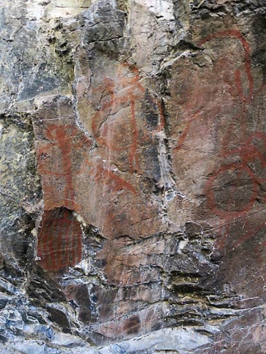 Hells Canyon pictographs