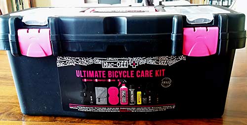 Muc-Off bike cleaning kit box