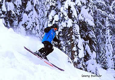 Whitewater skier