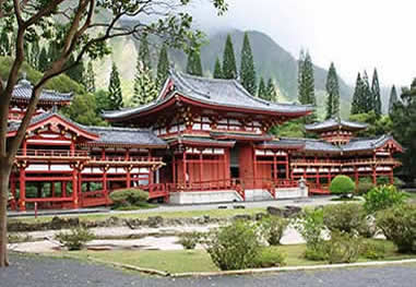 Oahu Valley of the temples Byodo-In Temple
