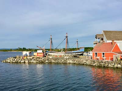 Nova Scotia, Pictou, sailing ship Hector