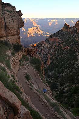 Grand Canyon South Kaibob Trail morning