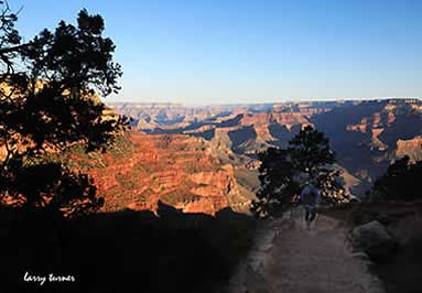 Grand Canyon South Kaibob Trail trek begins