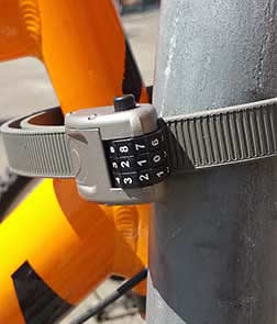 Ottolock on bike