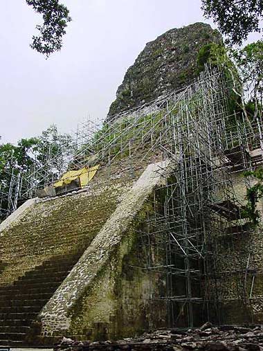 Guatemala Tikal Temple V 2002