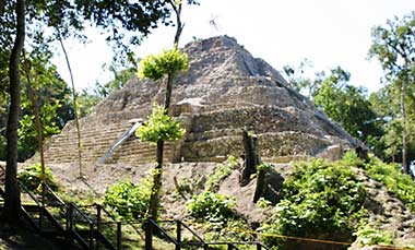  Guatemala Yaxha Group K Pyramid 2007