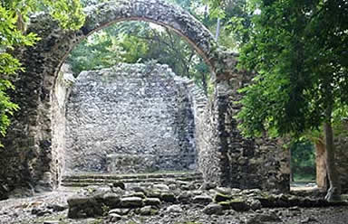 Mexico Oxankah Spanish_chapel