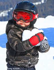 Whistler-Blackcomb snowball kid