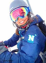Whistler USA Naval Academy skier