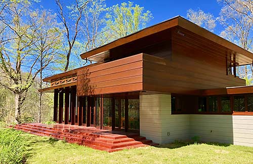 Frank Lloyd Wright’s Bachman-Wilson House (1954)
