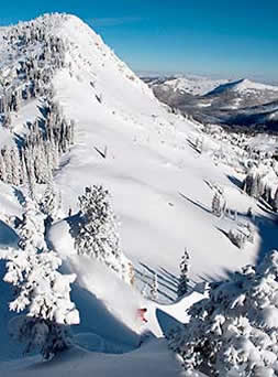 Skiing at Alta