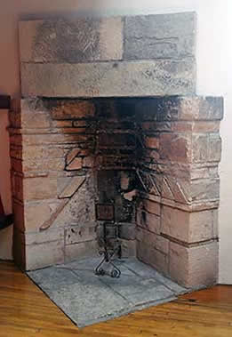 Taliesin fireplace