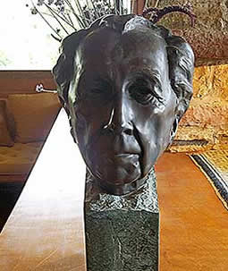 Bust of Frank Lloyd Wright