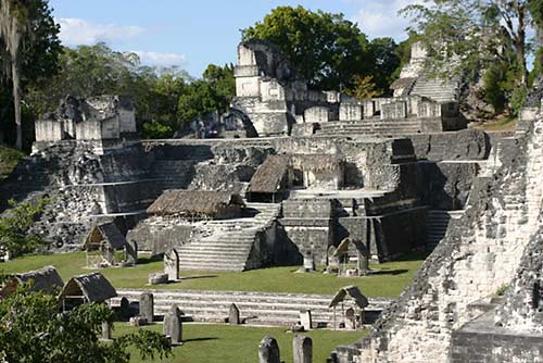 Guatemala, Tikal North Acropolis