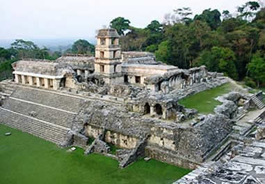 Mexico, Palenque Palace