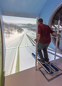 Interactive ride at Richmond Olympic Experience