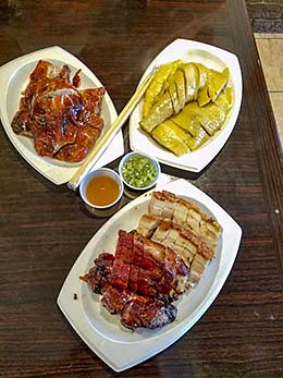 BBQ duck, pork and chicken at Hong Kong BBQ Master, Richmond BC