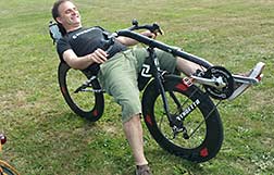 Lief Zimmerman on Cruzbike Vendetta V20