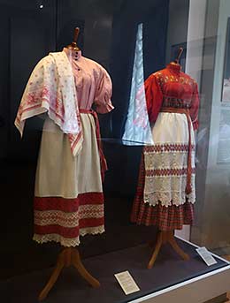 Russian Lake Museum clothing