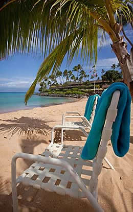 Napili Kai beach chairs