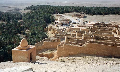 Tunisia, ruins of Chébika