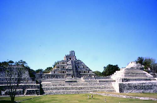 Pyramid at Edzna