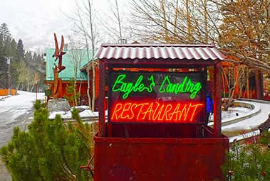 June Mountain Eagles Landing Restaurant