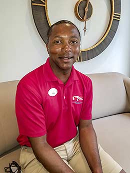 Troy Barthelmy, Aqua Center manager for Sandals on Barbados