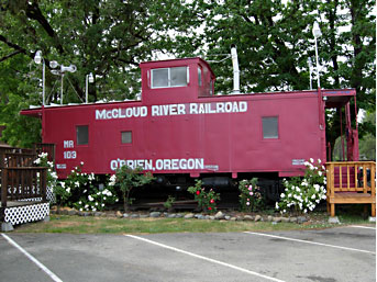 McCloud River Railroad caboose