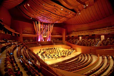 Disney Concert Hall interior