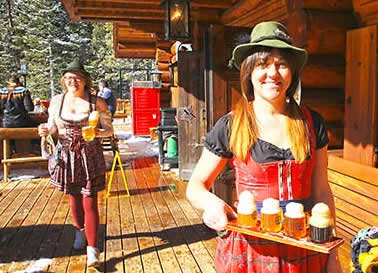 Taos Bavarian waitresses