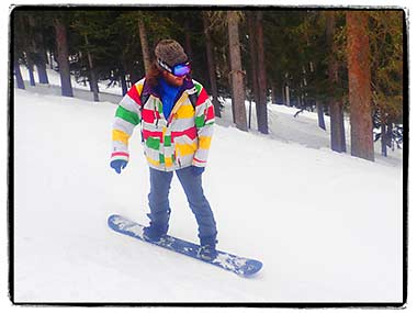 Snowboarding Santa Fe
