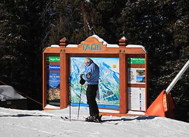 Taos trail map